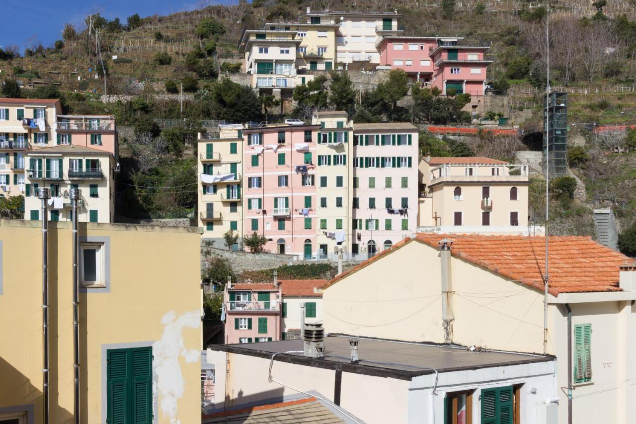Casato Bapo Camera Panoramica Aurora Riomaggiore Bagian luar foto